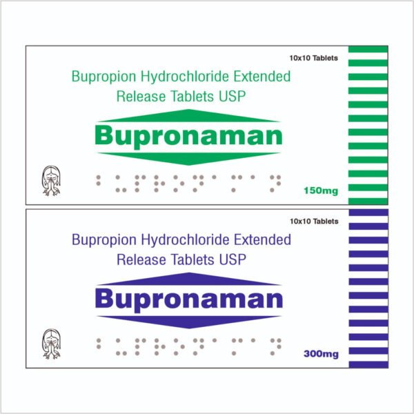 BUPRONAMAN - 150 Mg    |    BUPRONAMAN - 300 Mg